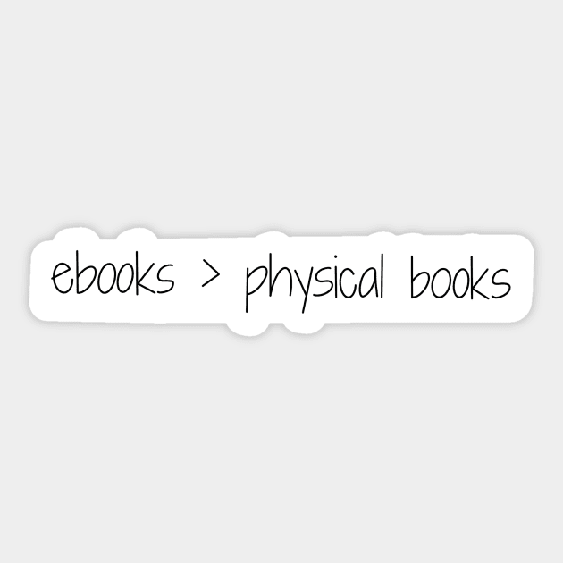 Books over books Sticker by kymbohcreates